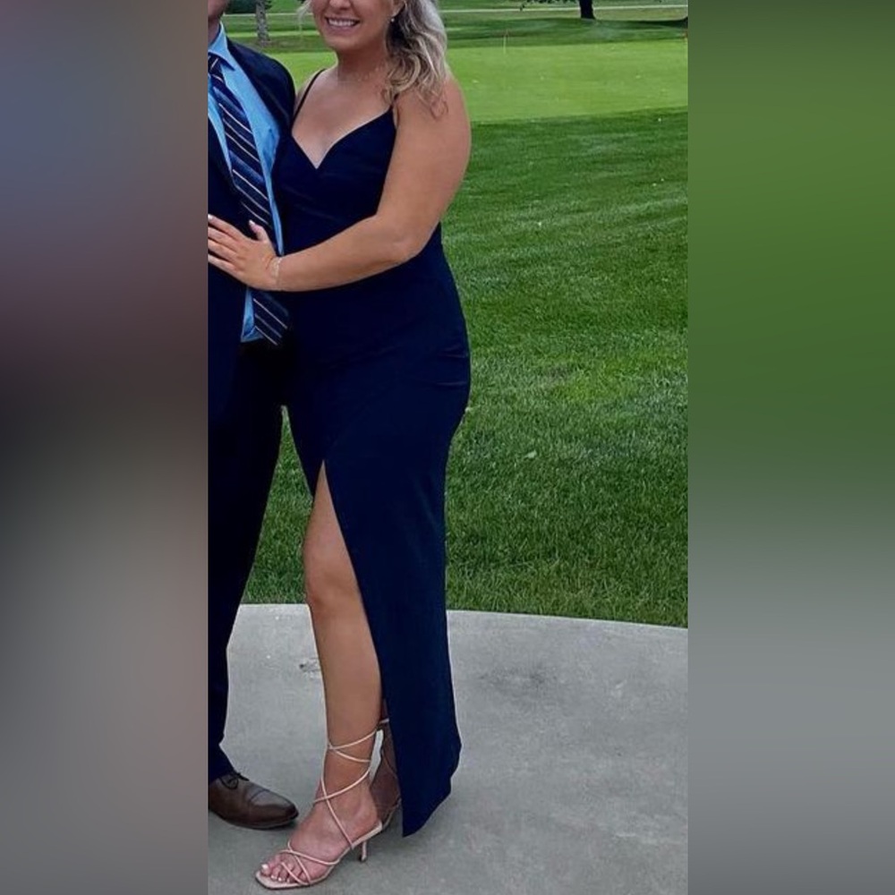 Lulus navy Dress